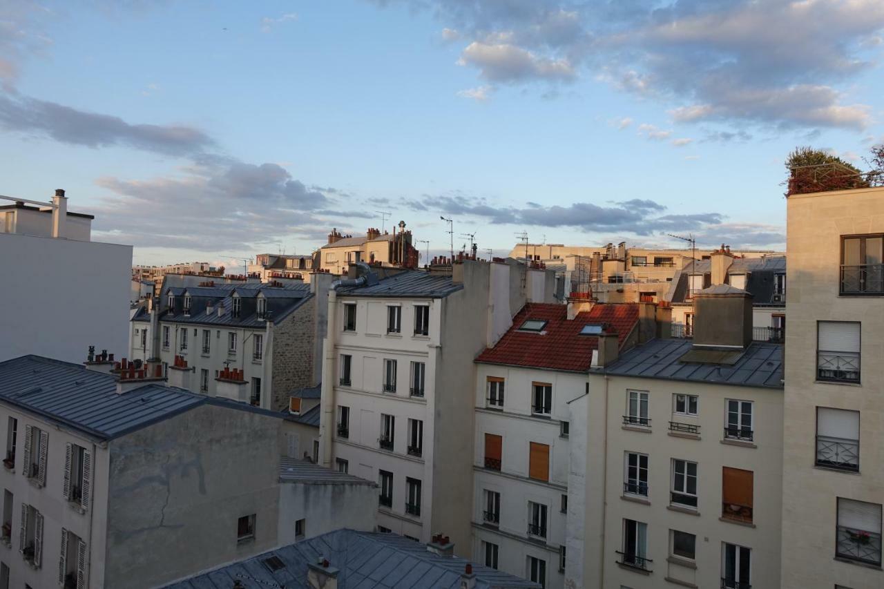 Sunny And Quiet Apartment Paris Exteriör bild